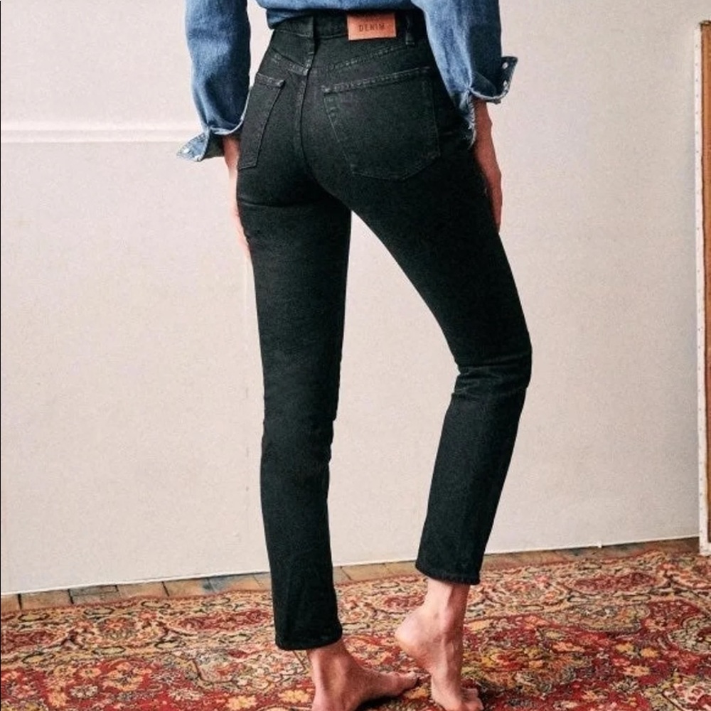 Sezane Eco-Friendly Brut Sexy Sz 27 Black
